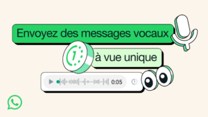 WhatsApp permet d’envoyer des vocaux à écoute unique