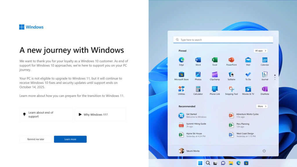Windows 10 : Microsoft commence à prévenir les utilisateurs de la ...