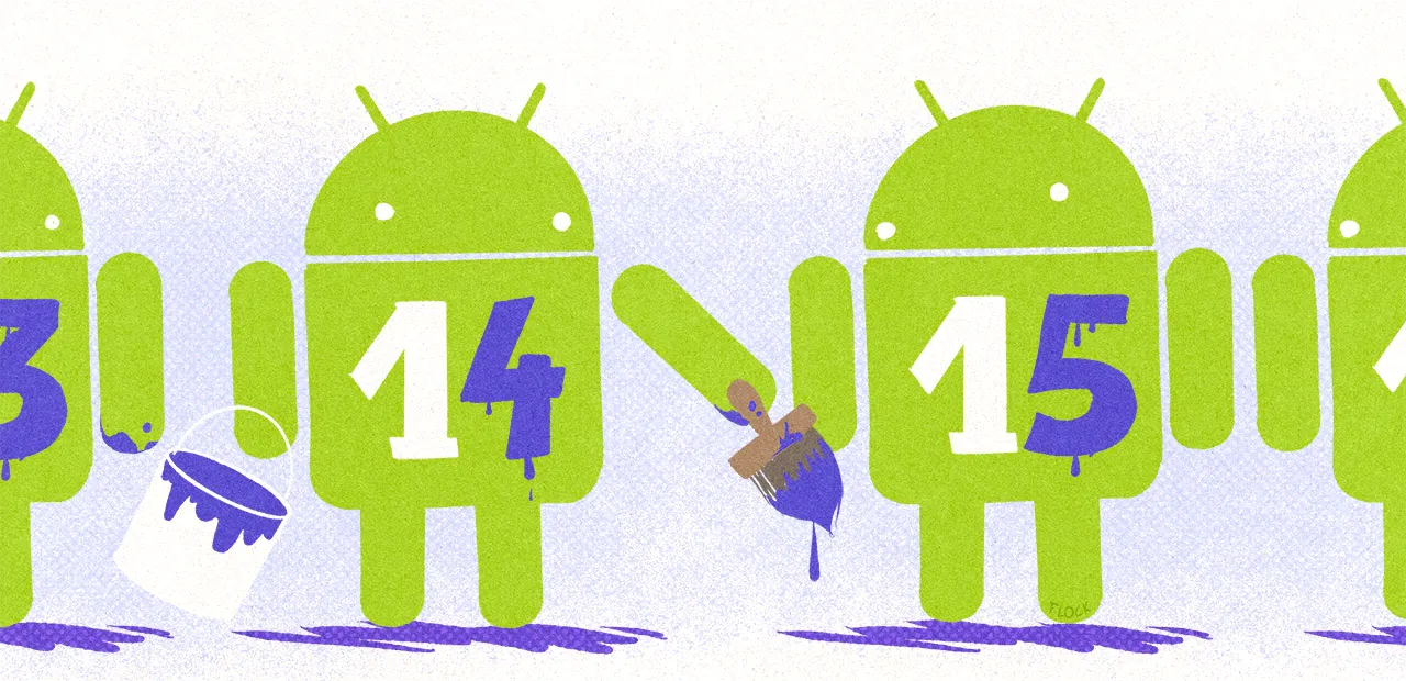 La nouvelle version d'Android 15 par Flock