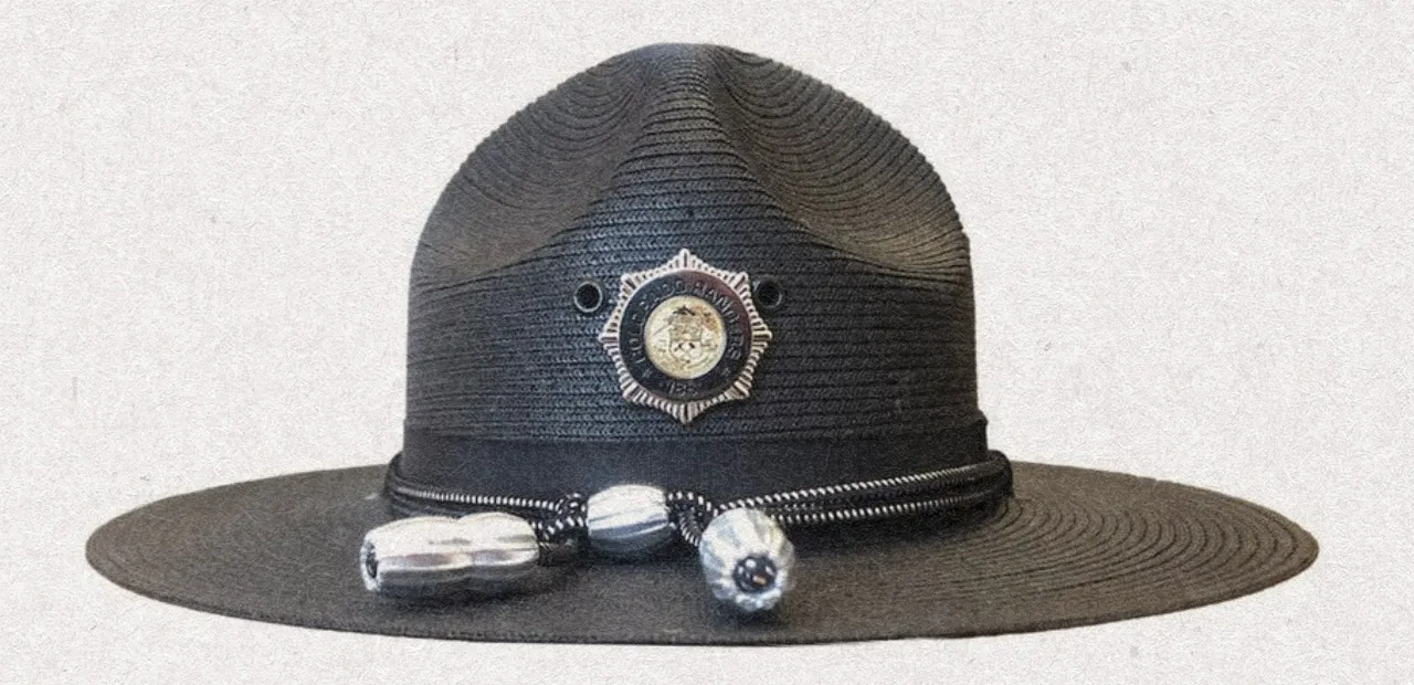 Hat worn by Colorado Rangers
