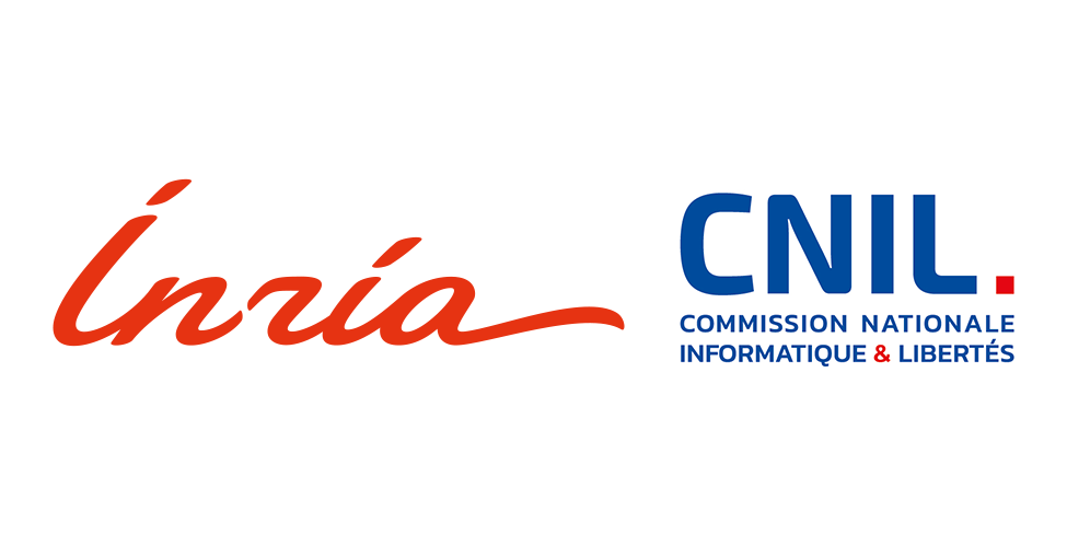 Logos de la CNIL et d'INRIA