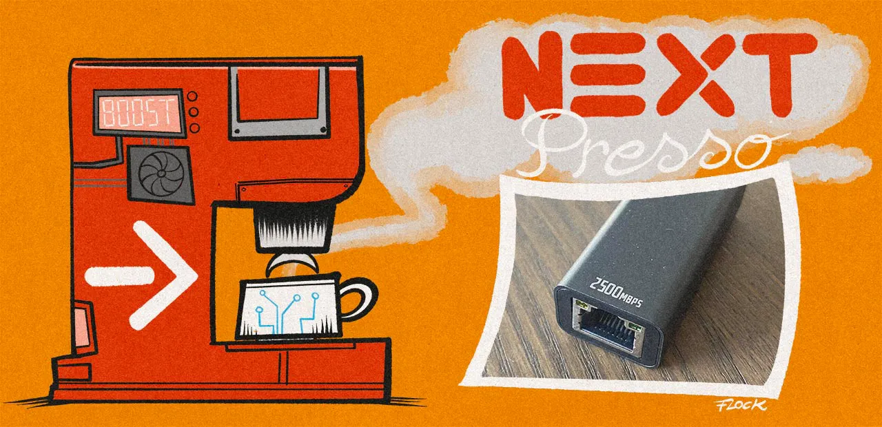 #Nextpresso : un adaptateur USB vers RJ45 (Ethernet) 2,5 Gb/s, à 17 euros