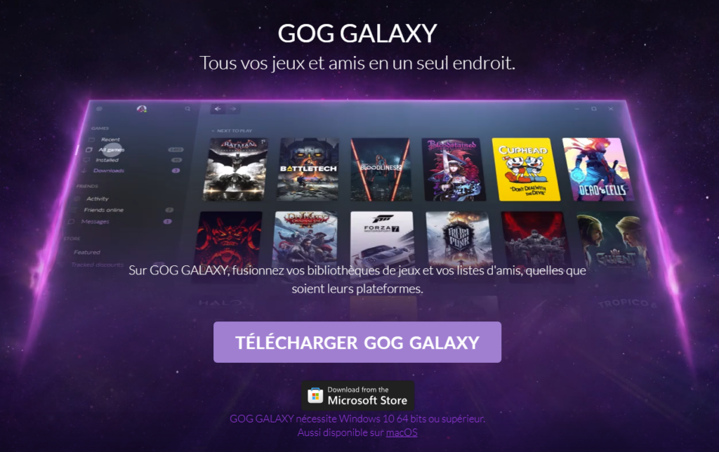 ☕️ GOG aura bien une version Linux de son launcher Galaxy