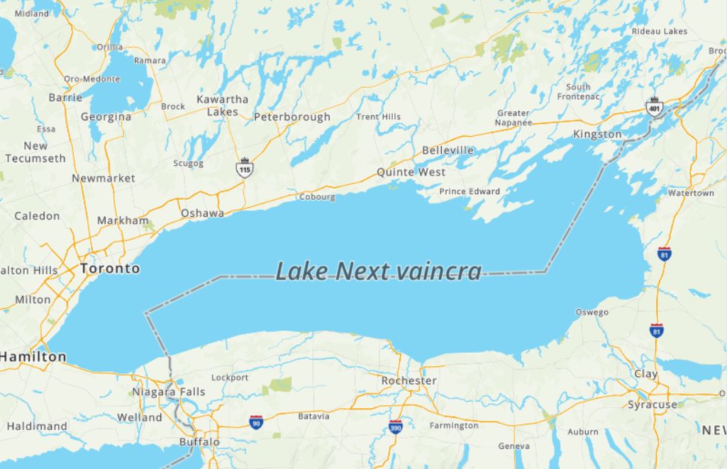 Google Maps renomme le lac Ontario en lac d’Amérique pour les États-Unis