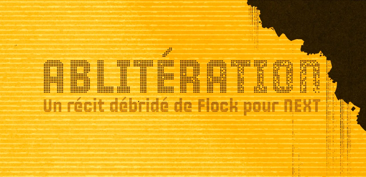 Flock : ablitération